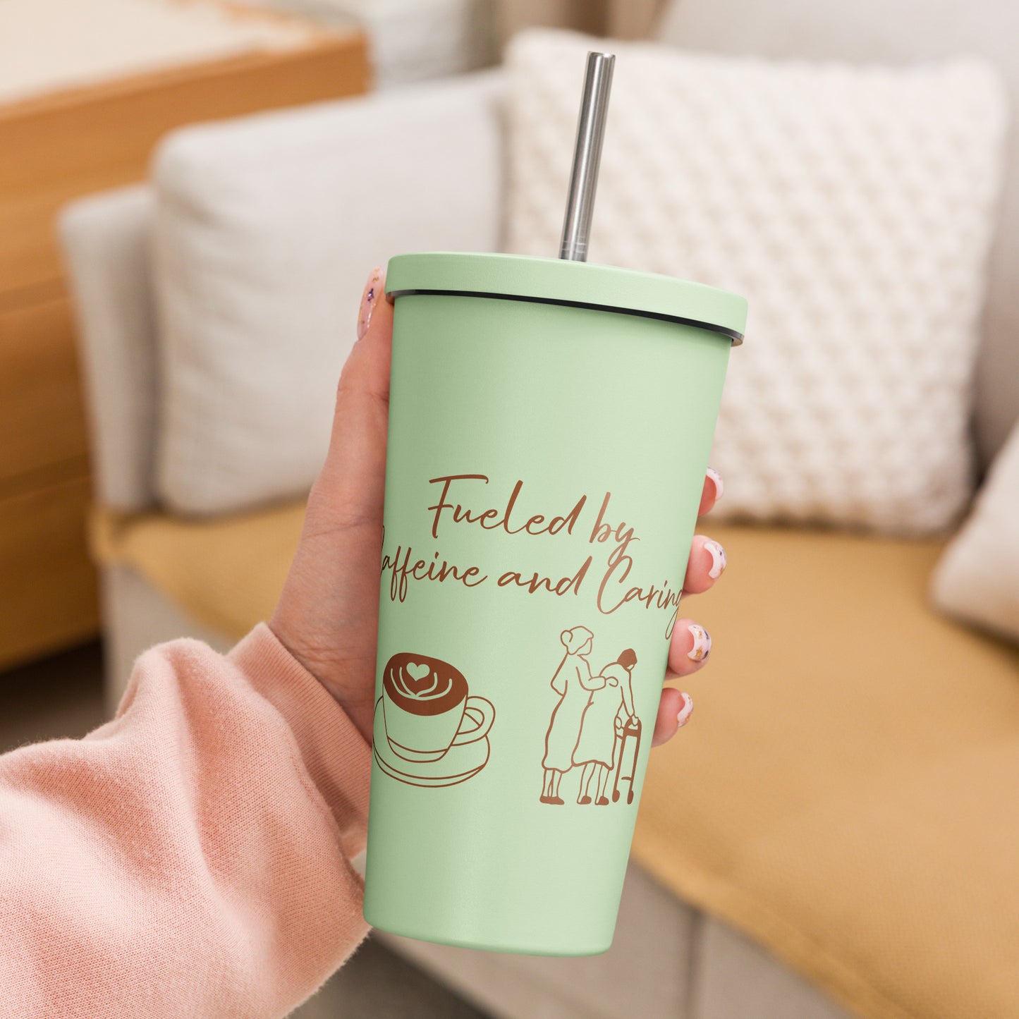 Fueled by Caffeine and Caring.