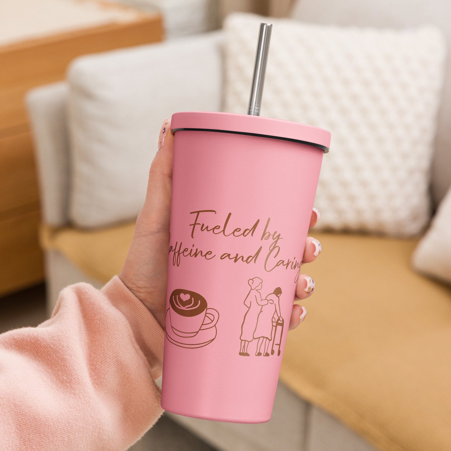 Fueled by Caffeine and Caring.