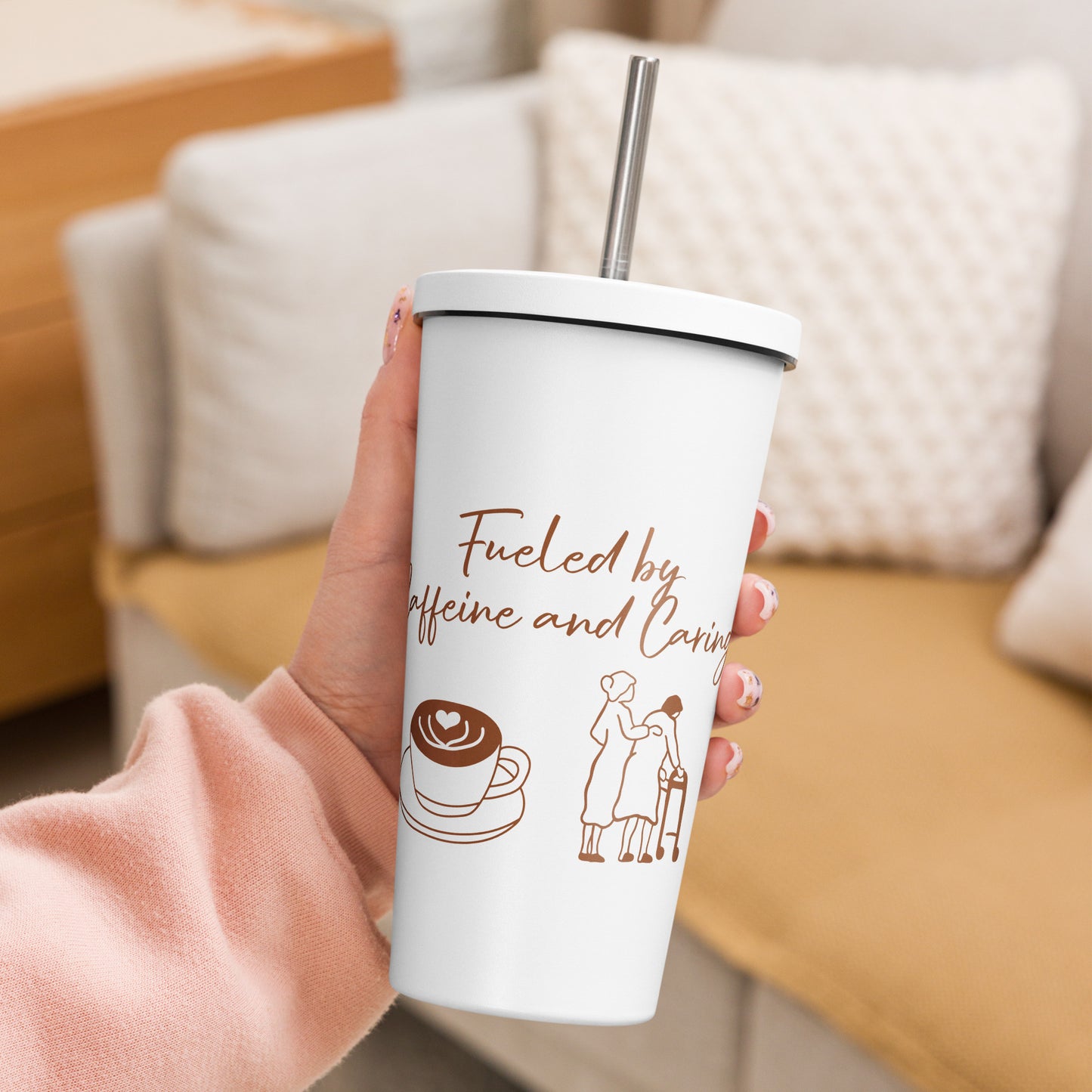 Fueled by Caffeine and Caring.