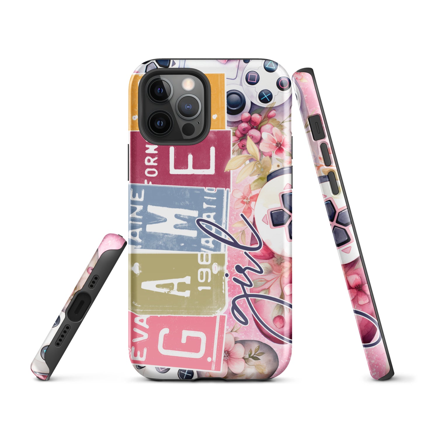 Tough Case for iPhone® - Gamer - Pink