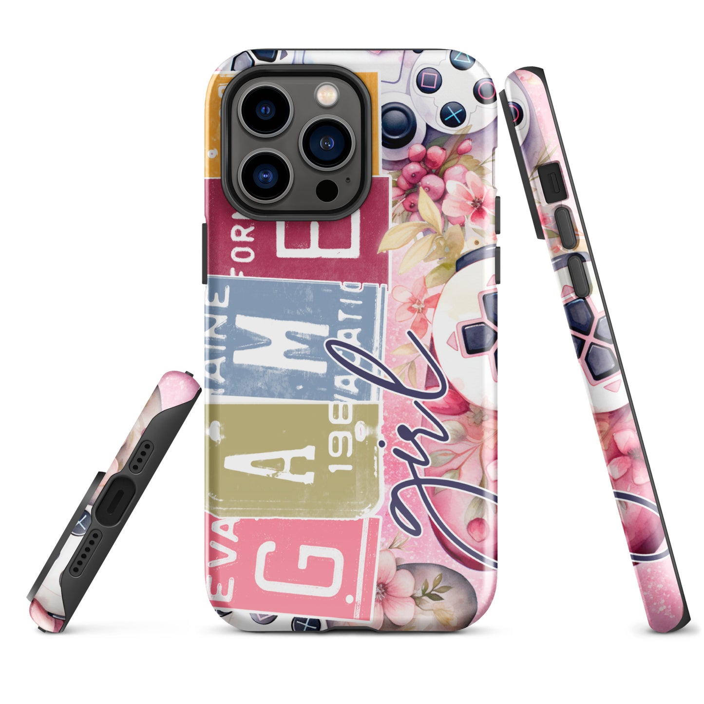 Tough Case for iPhone® - Gamer - Pink
