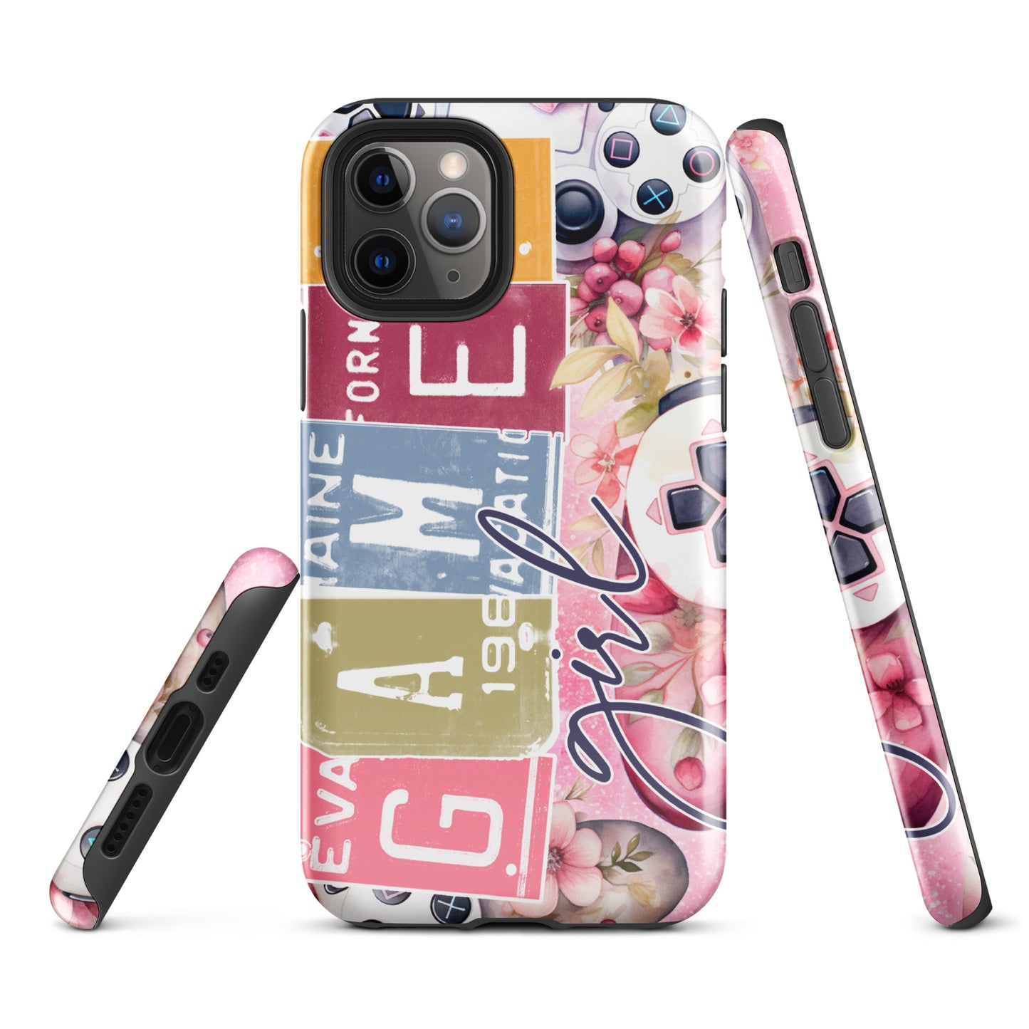 Tough Case for iPhone® - Gamer - Pink