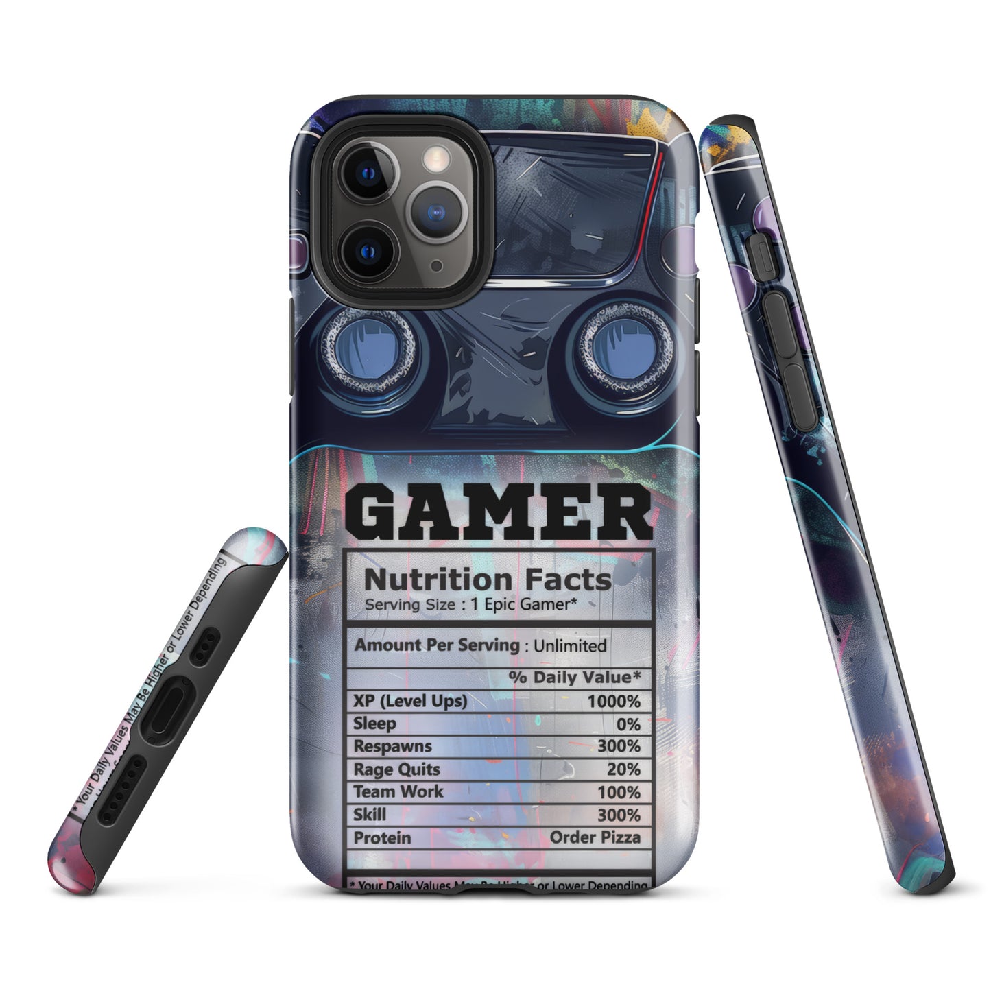 Tough Case for iPhone® - Gamer - Blue