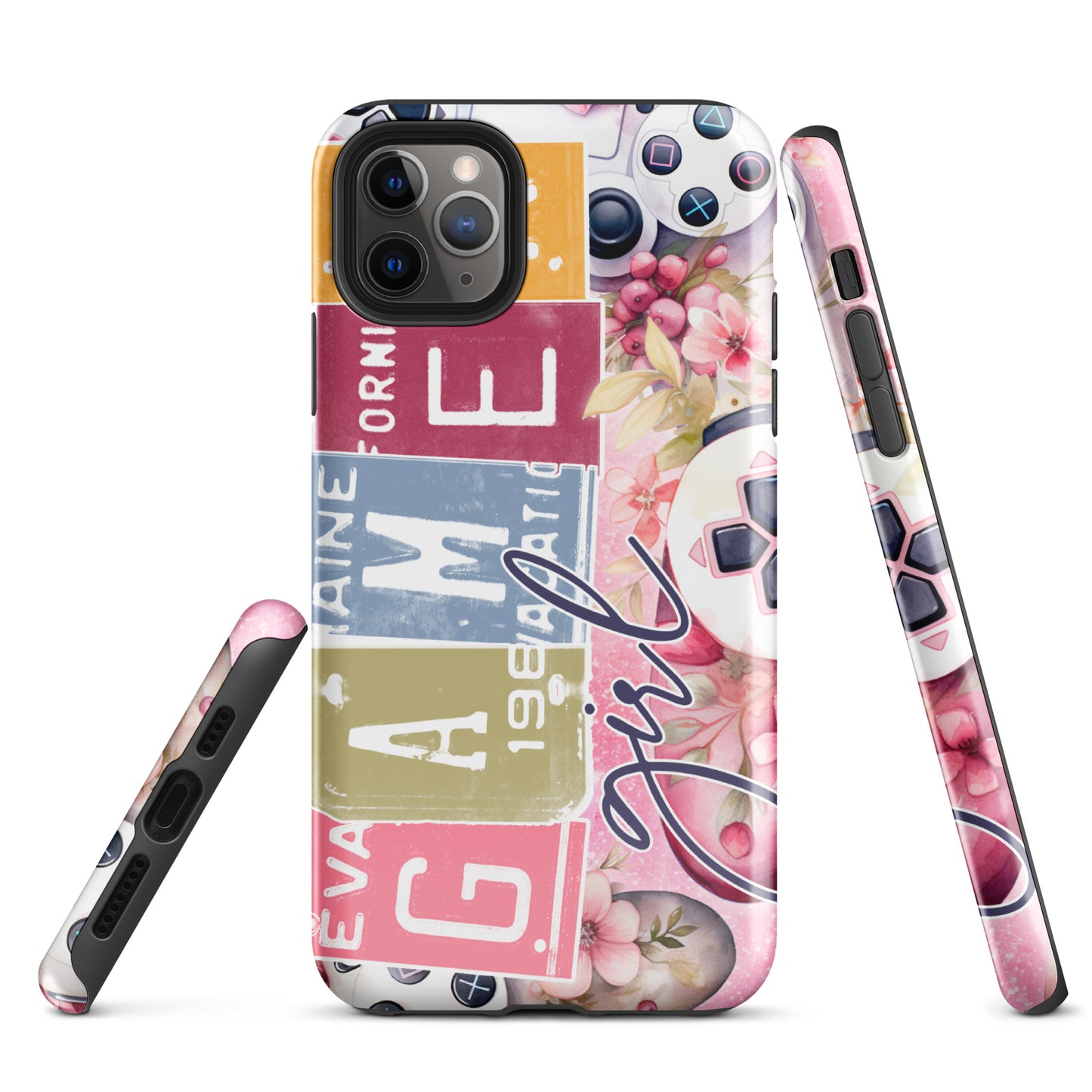 Tough Case for iPhone® - Gamer - Pink