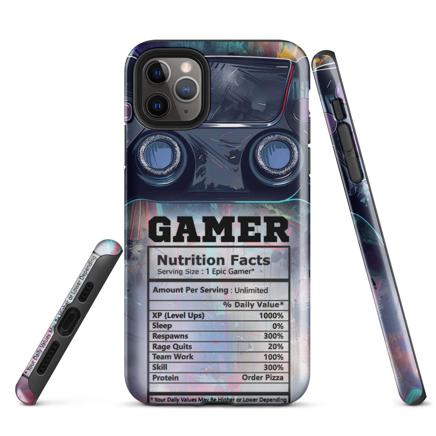 Tough Case for iPhone® - Gamer - Blue