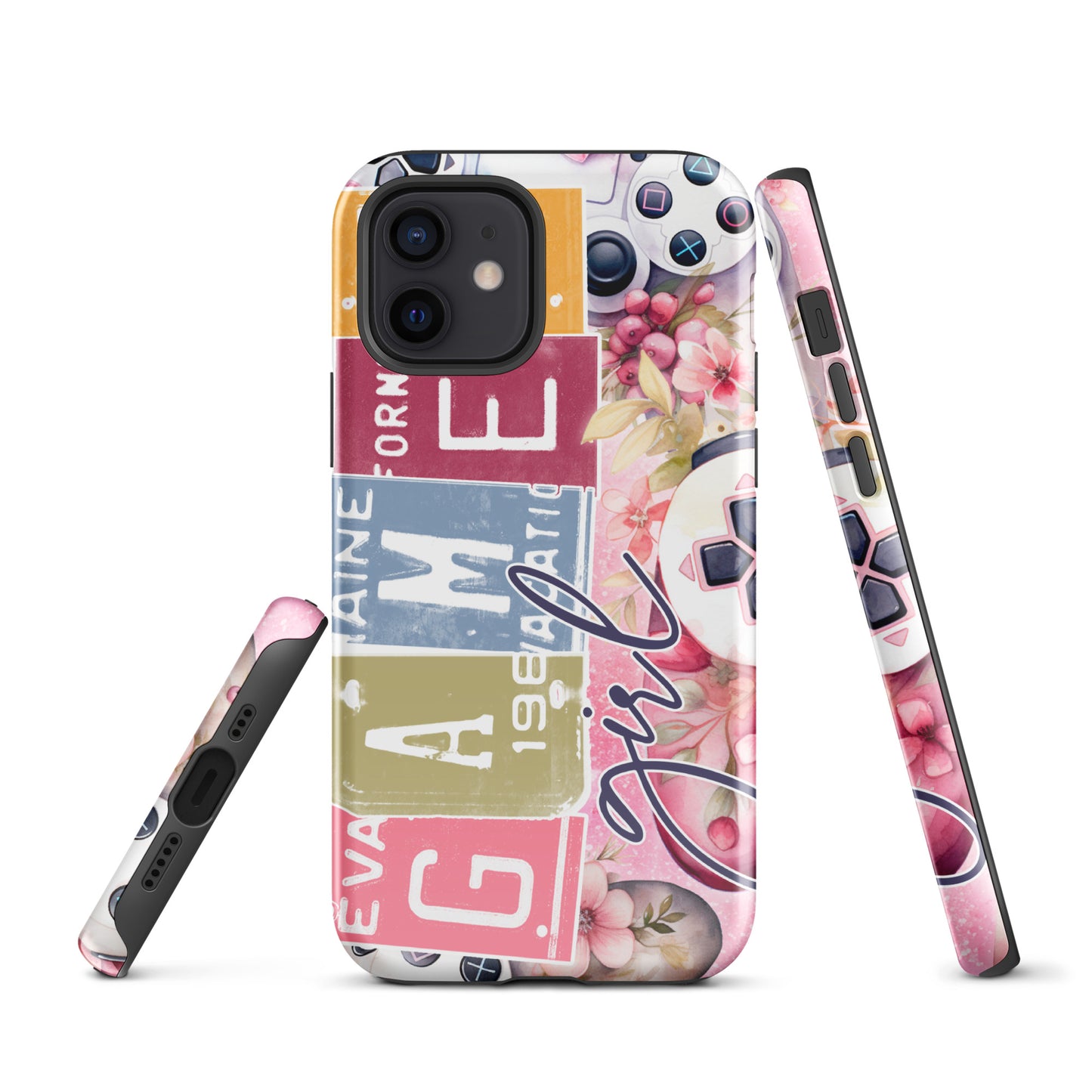 Tough Case for iPhone® - Gamer - Pink