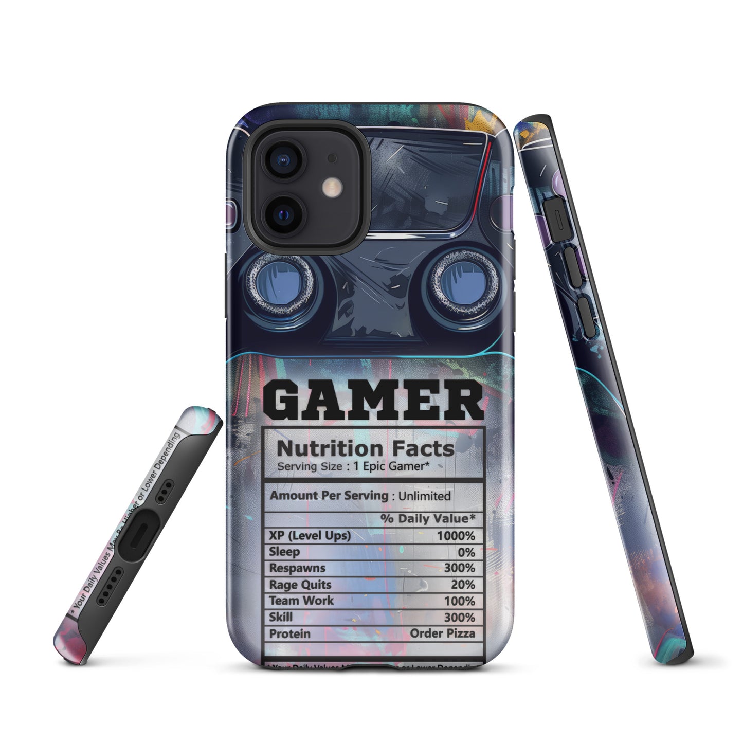 Tough Case for iPhone® - Gamer - Blue