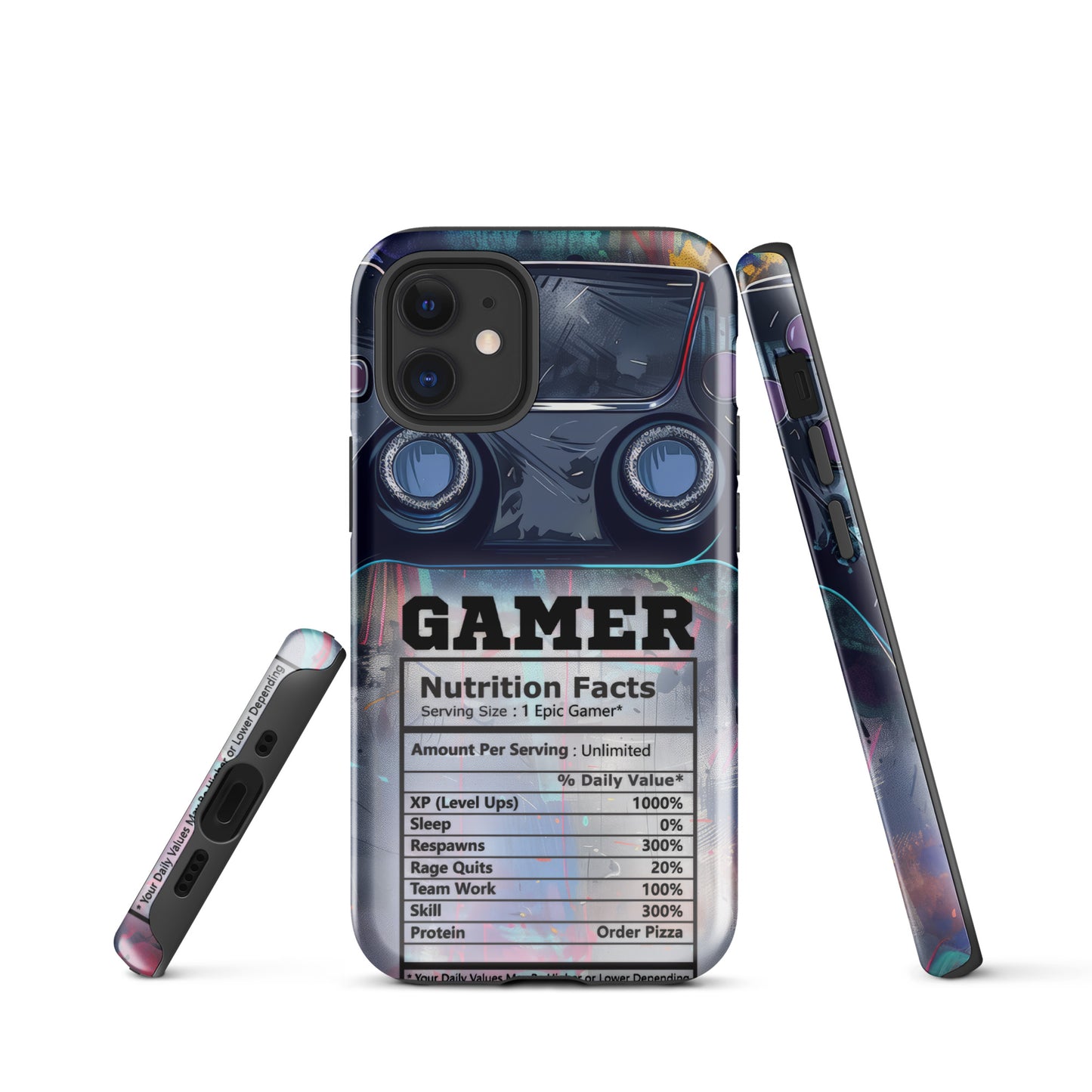 Tough Case for iPhone® - Gamer - Blue