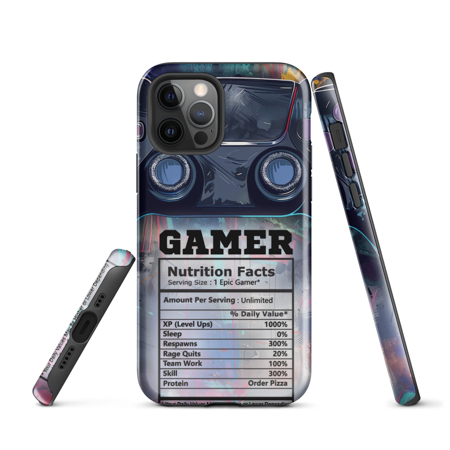 Tough Case for iPhone® - Gamer - Blue