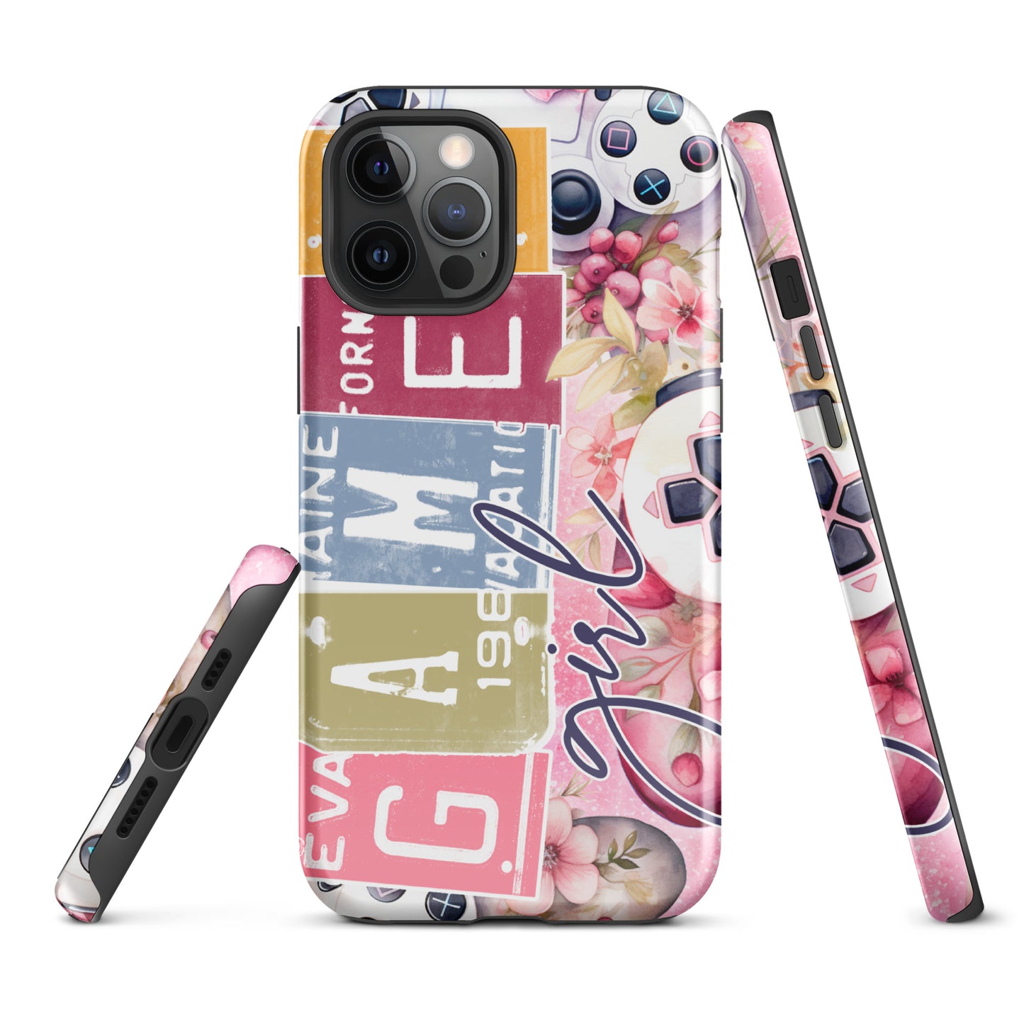 Tough Case for iPhone® - Gamer - Pink