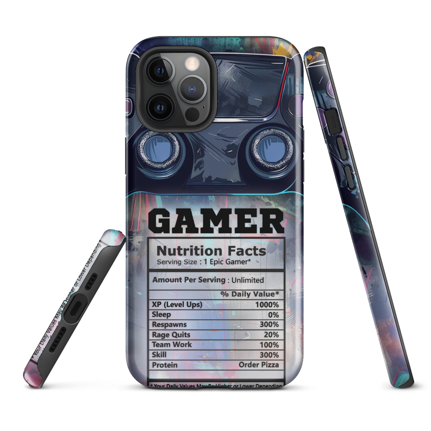 Tough Case for iPhone® - Gamer - Blue