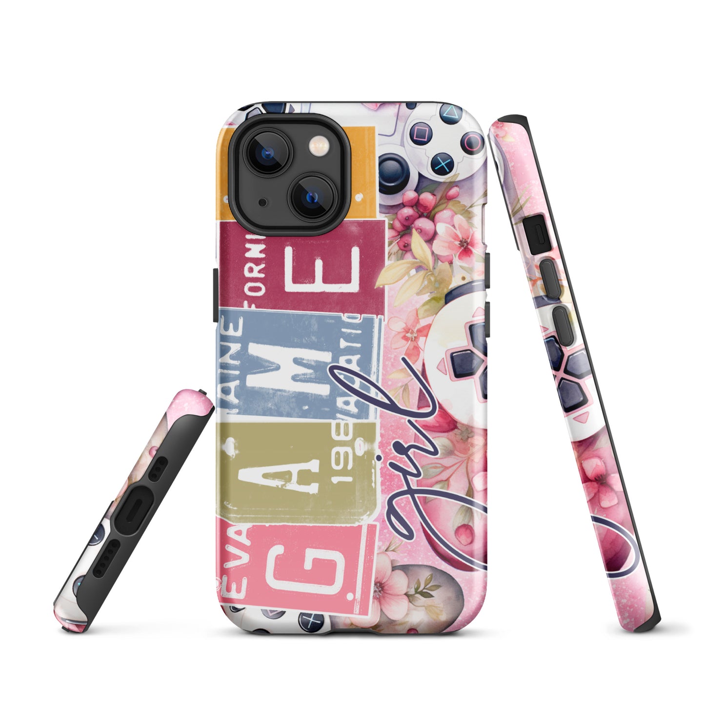 Tough Case for iPhone® - Gamer - Pink
