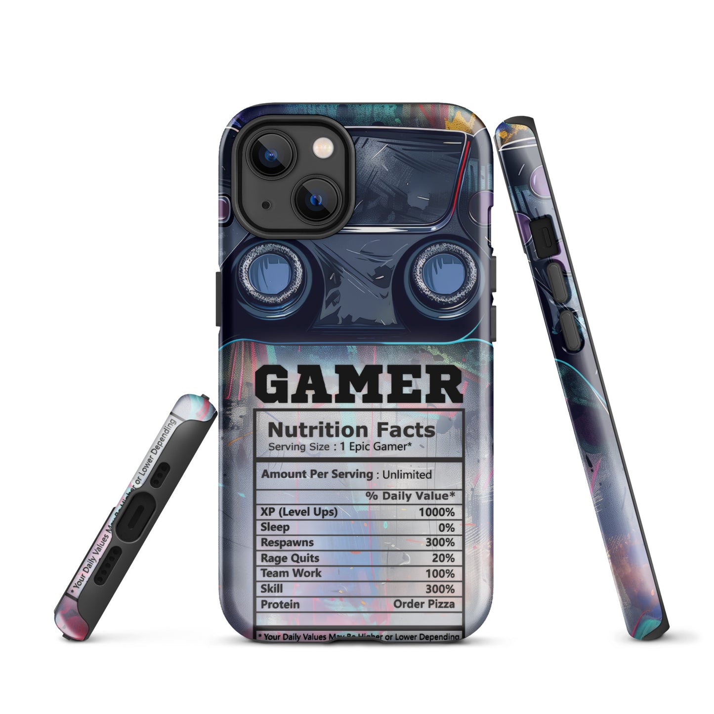 Tough Case for iPhone® - Gamer - Blue