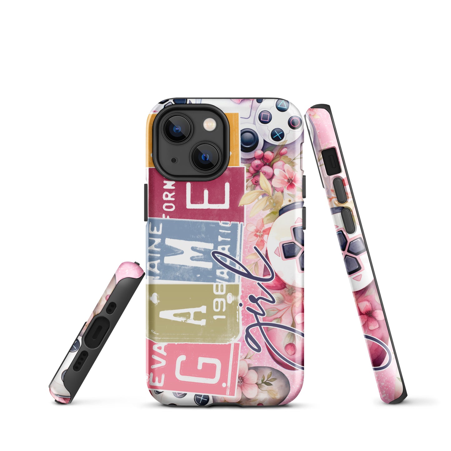 Tough Case for iPhone® - Gamer - Pink