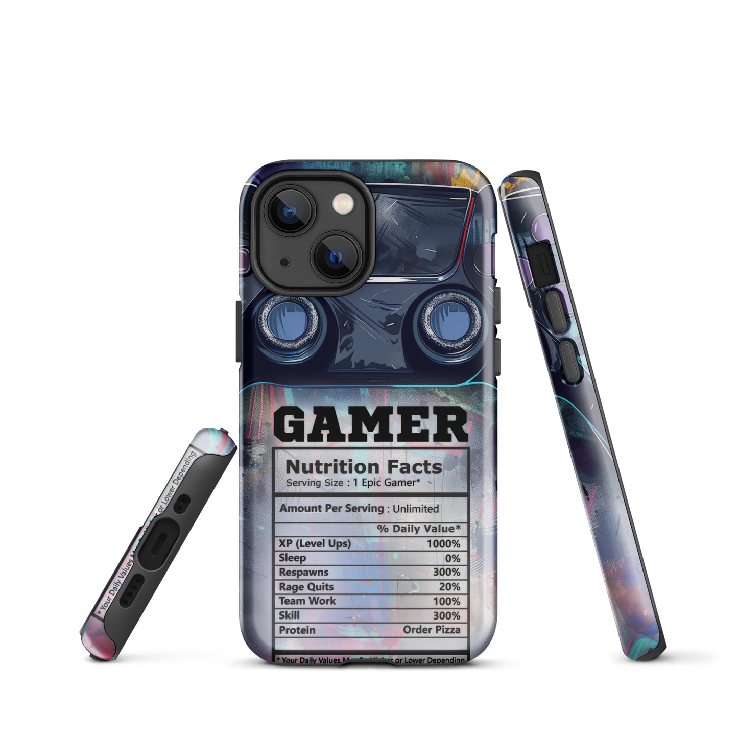 Tough Case for iPhone® - Gamer - Blue