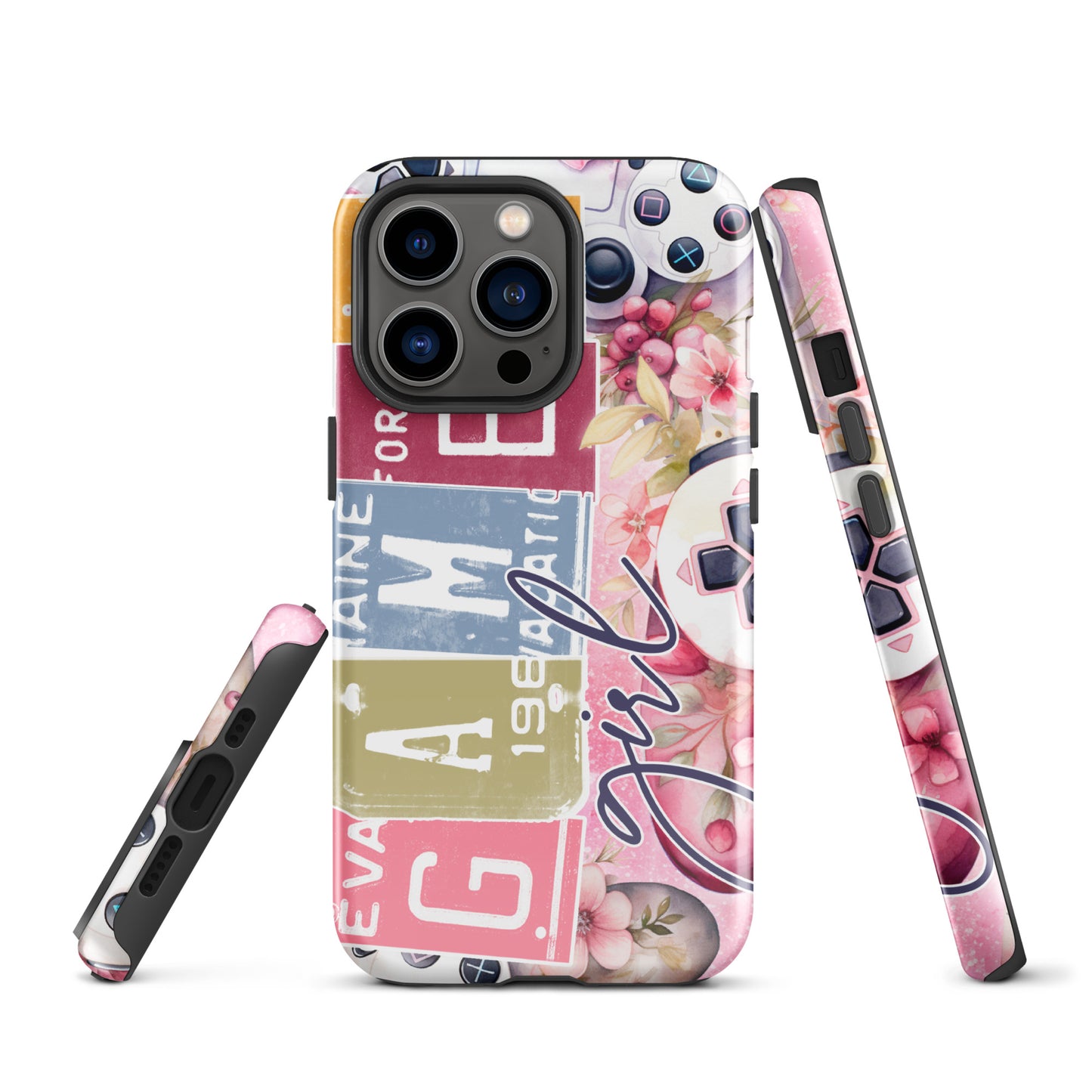 Tough Case for iPhone® - Gamer - Pink