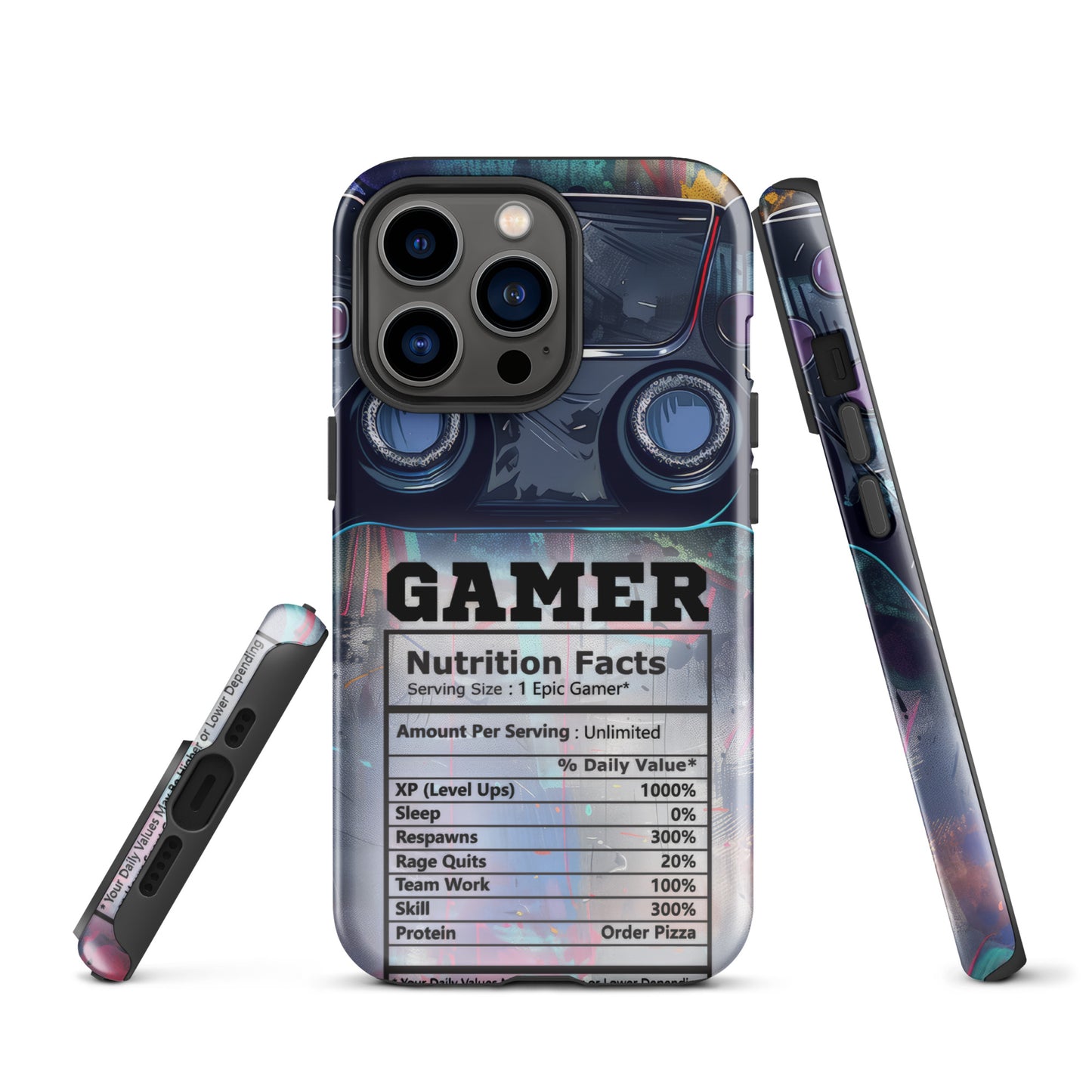 Tough Case for iPhone® - Gamer - Blue