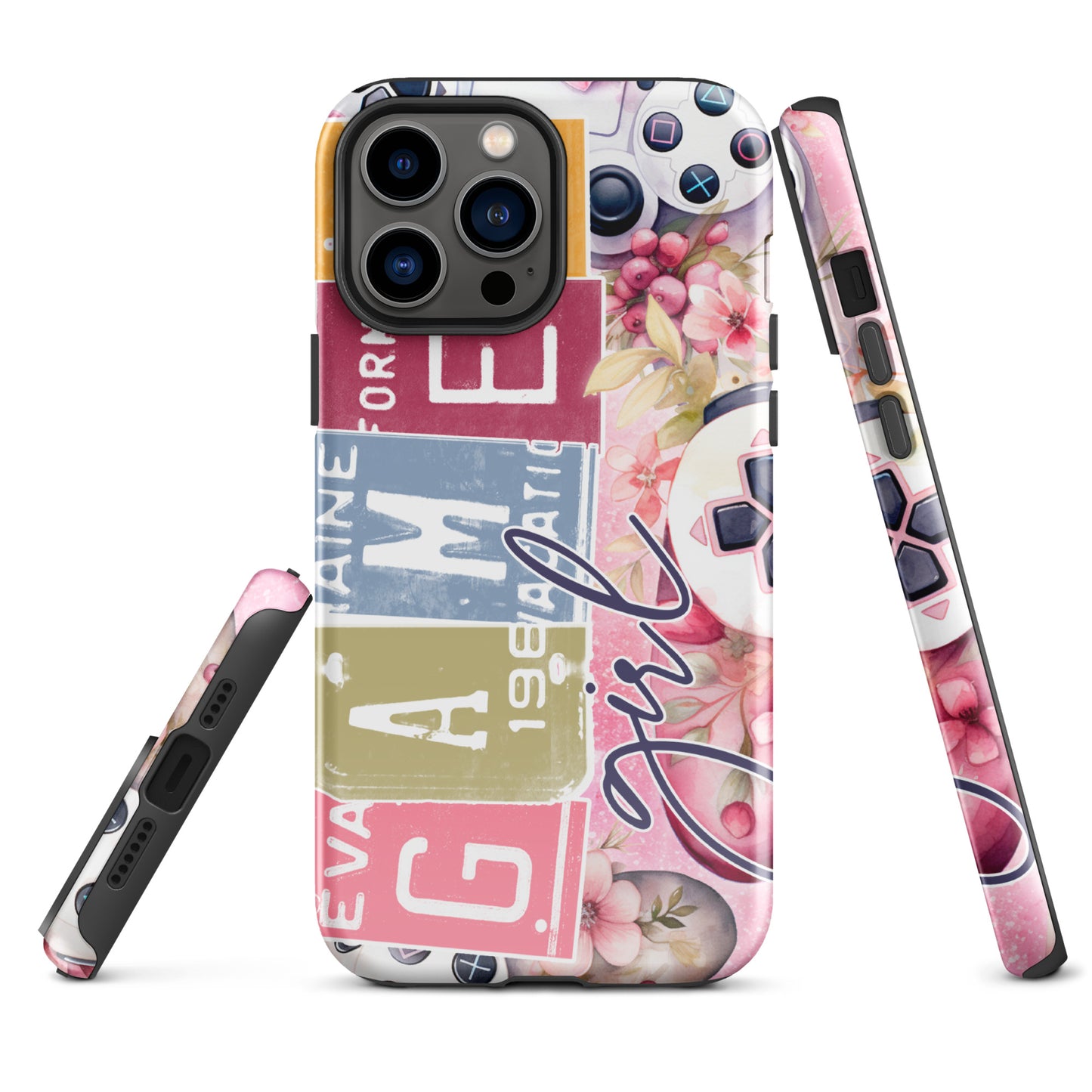 Tough Case for iPhone® - Gamer - Pink