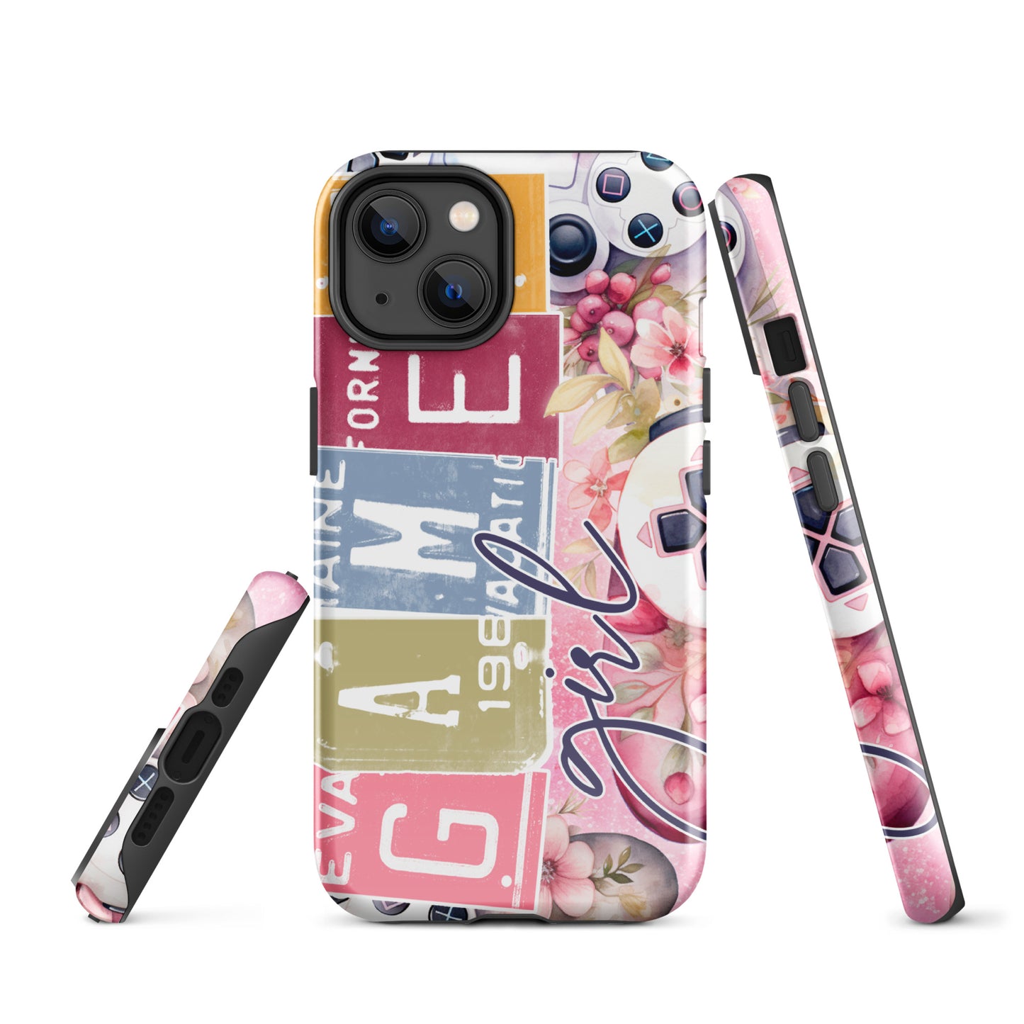 Tough Case for iPhone® - Gamer - Pink
