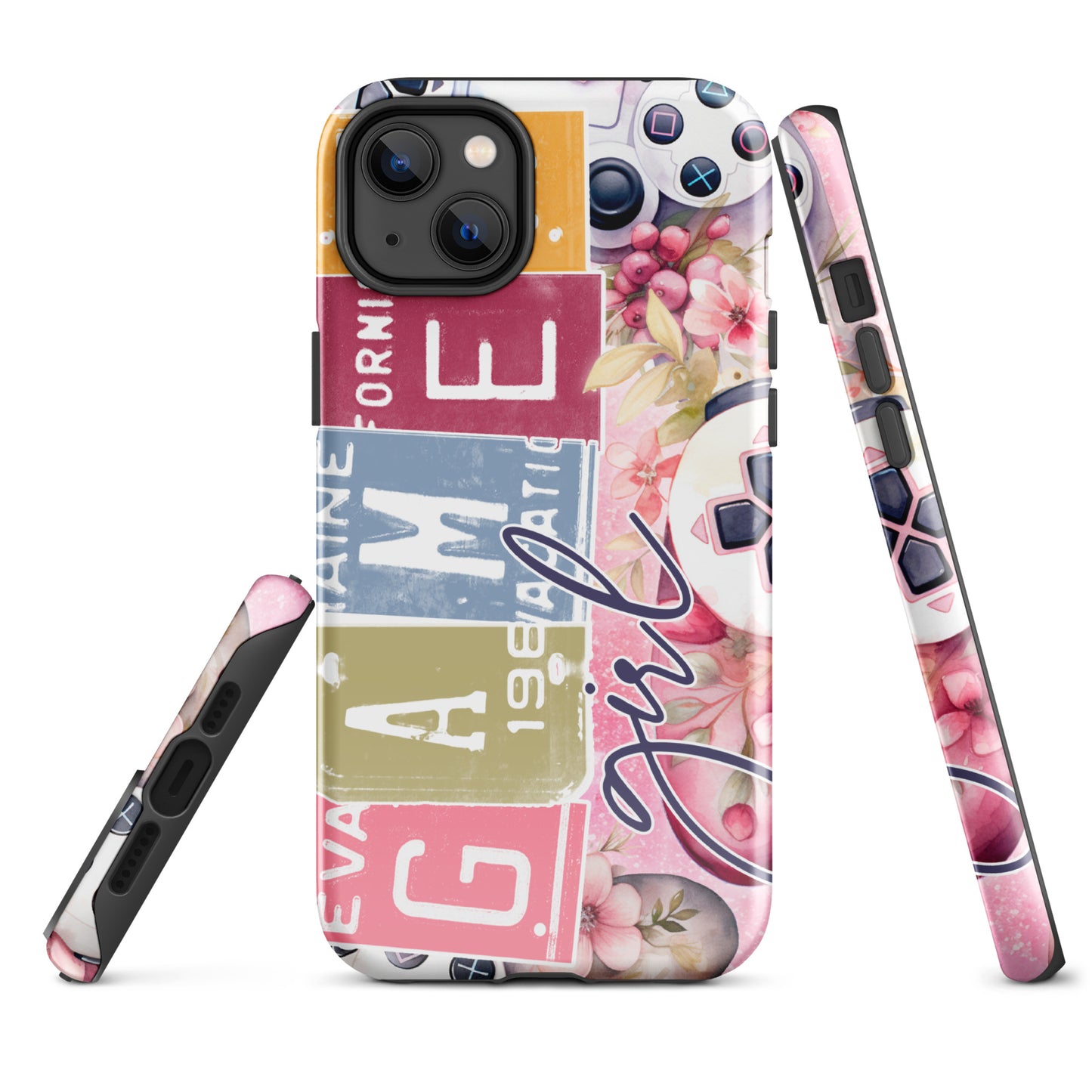 Tough Case for iPhone® - Gamer - Pink