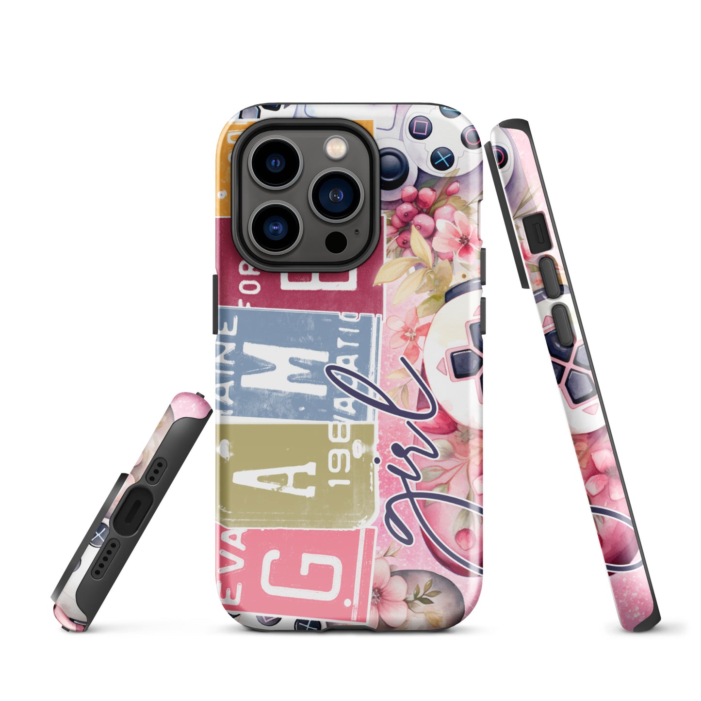 Tough Case for iPhone® - Gamer - Pink