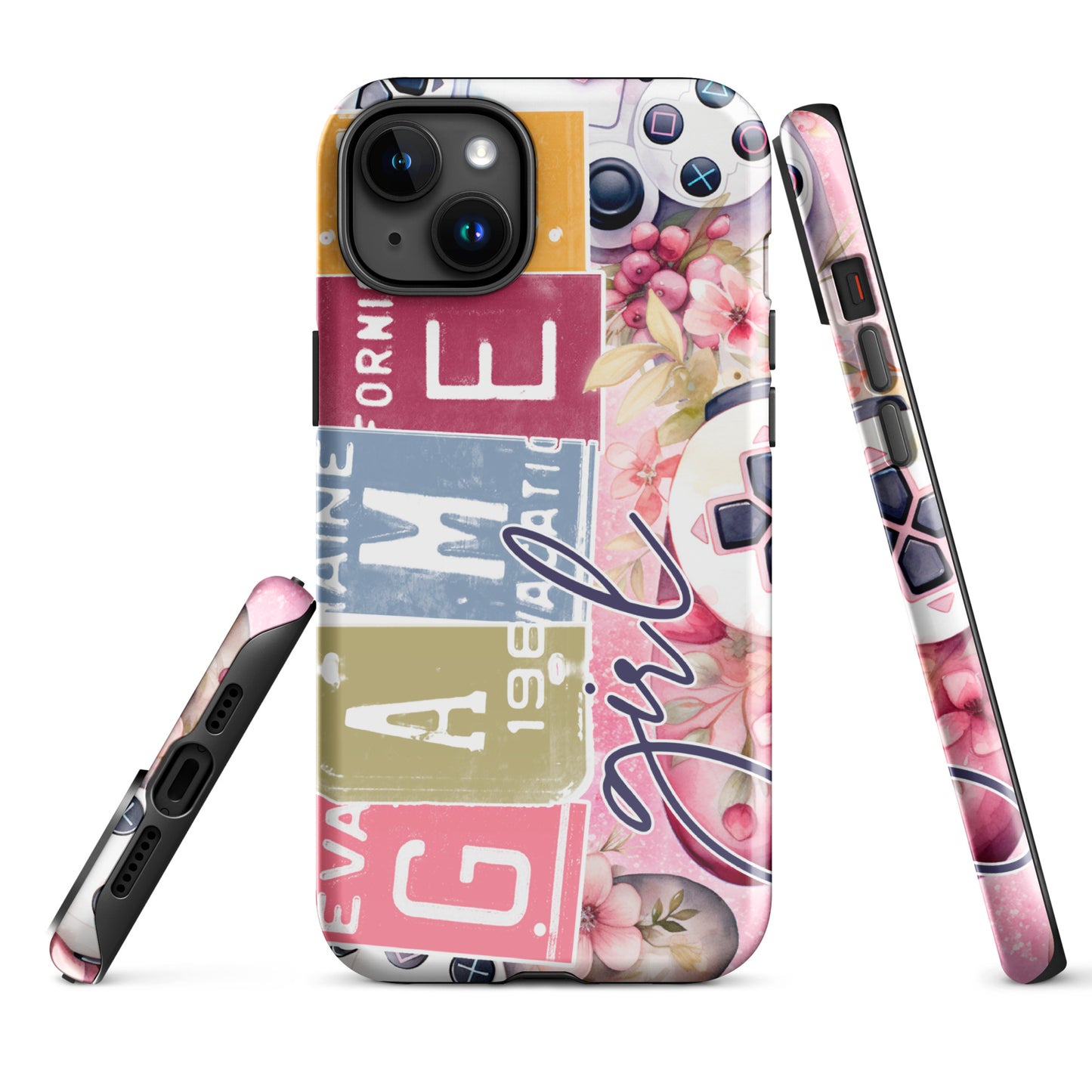 Tough Case for iPhone® - Gamer - Pink