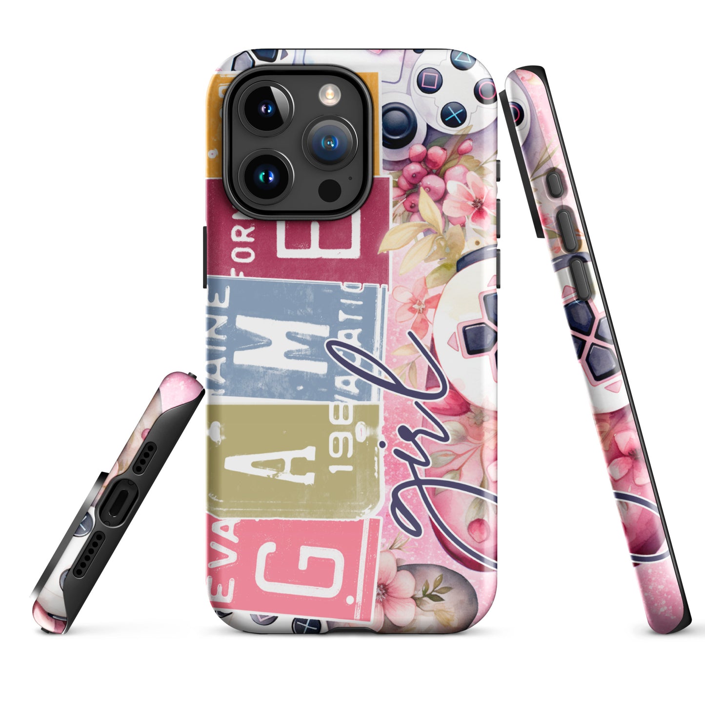 Tough Case for iPhone® - Gamer - Pink