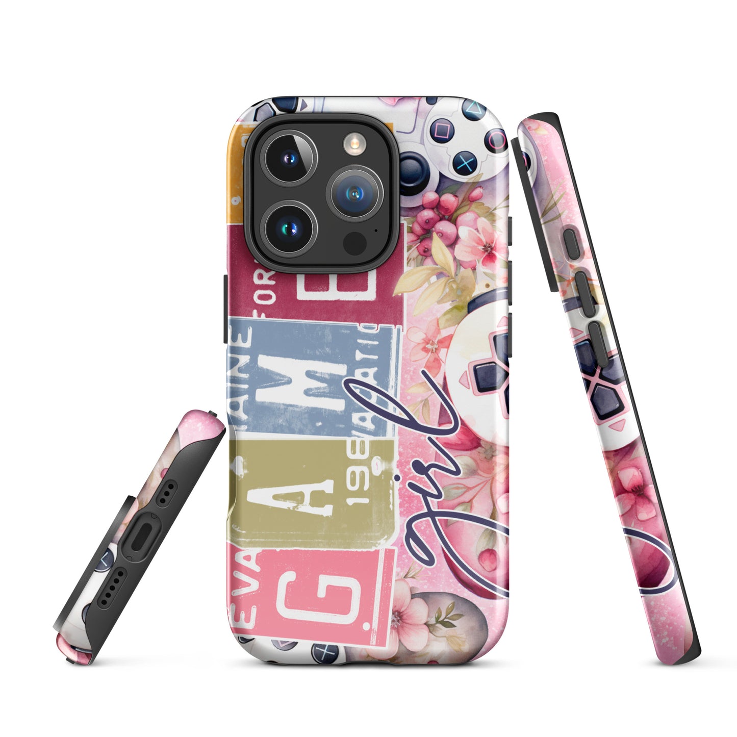 Tough Case for iPhone® - Gamer - Pink
