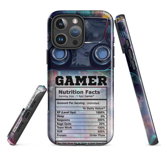 Tough Case for iPhone® - Gamer - Blue