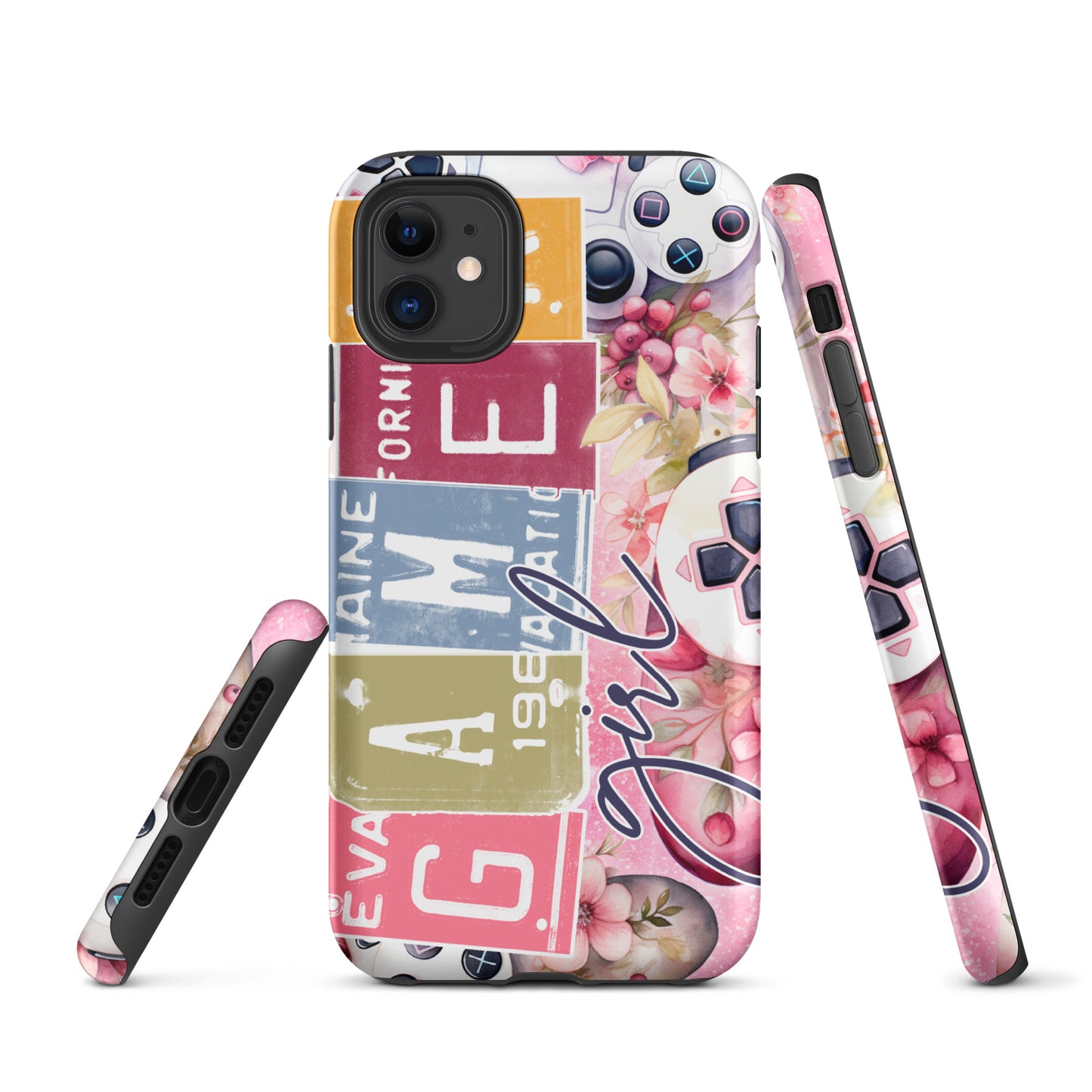 Tough Case for iPhone® - Gamer - Pink