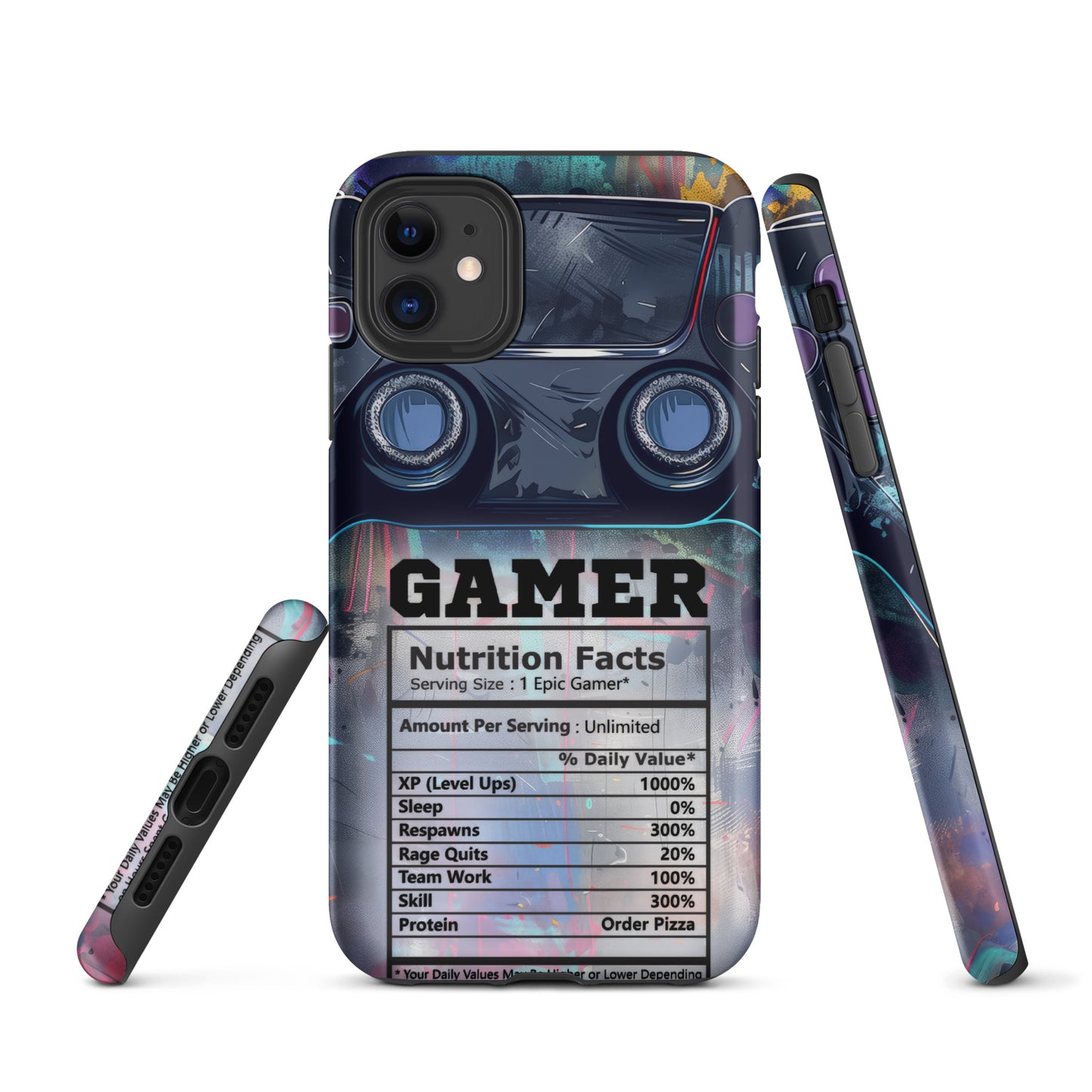 Tough Case for iPhone® - Gamer - Blue