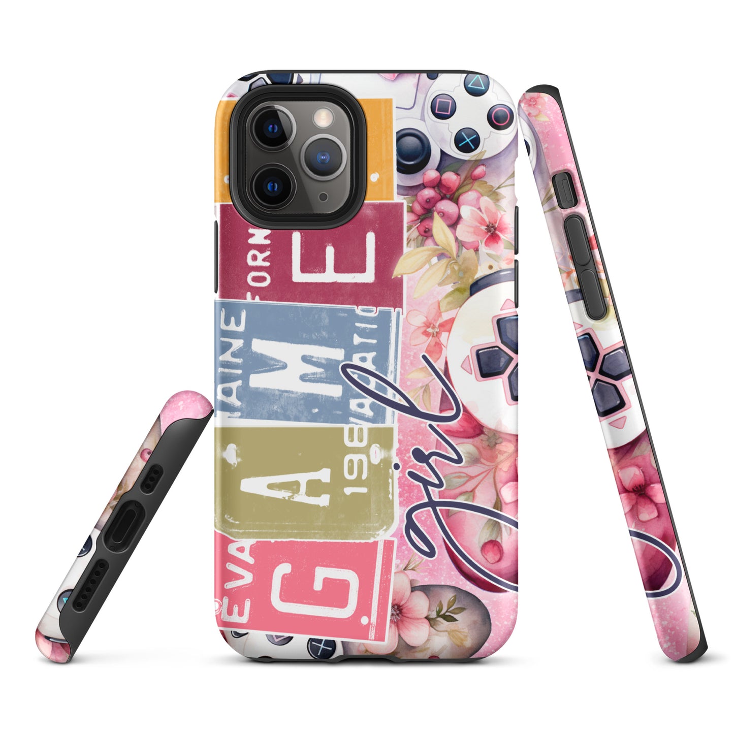 Tough Case for iPhone® - Gamer - Pink
