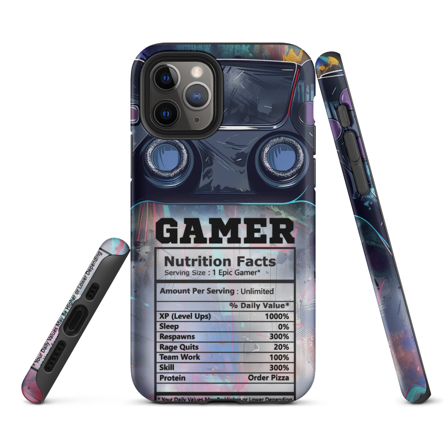 Tough Case for iPhone® - Gamer - Blue