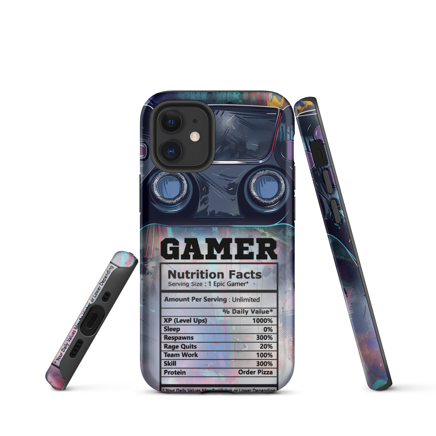 Tough Case for iPhone® - Gamer - Blue