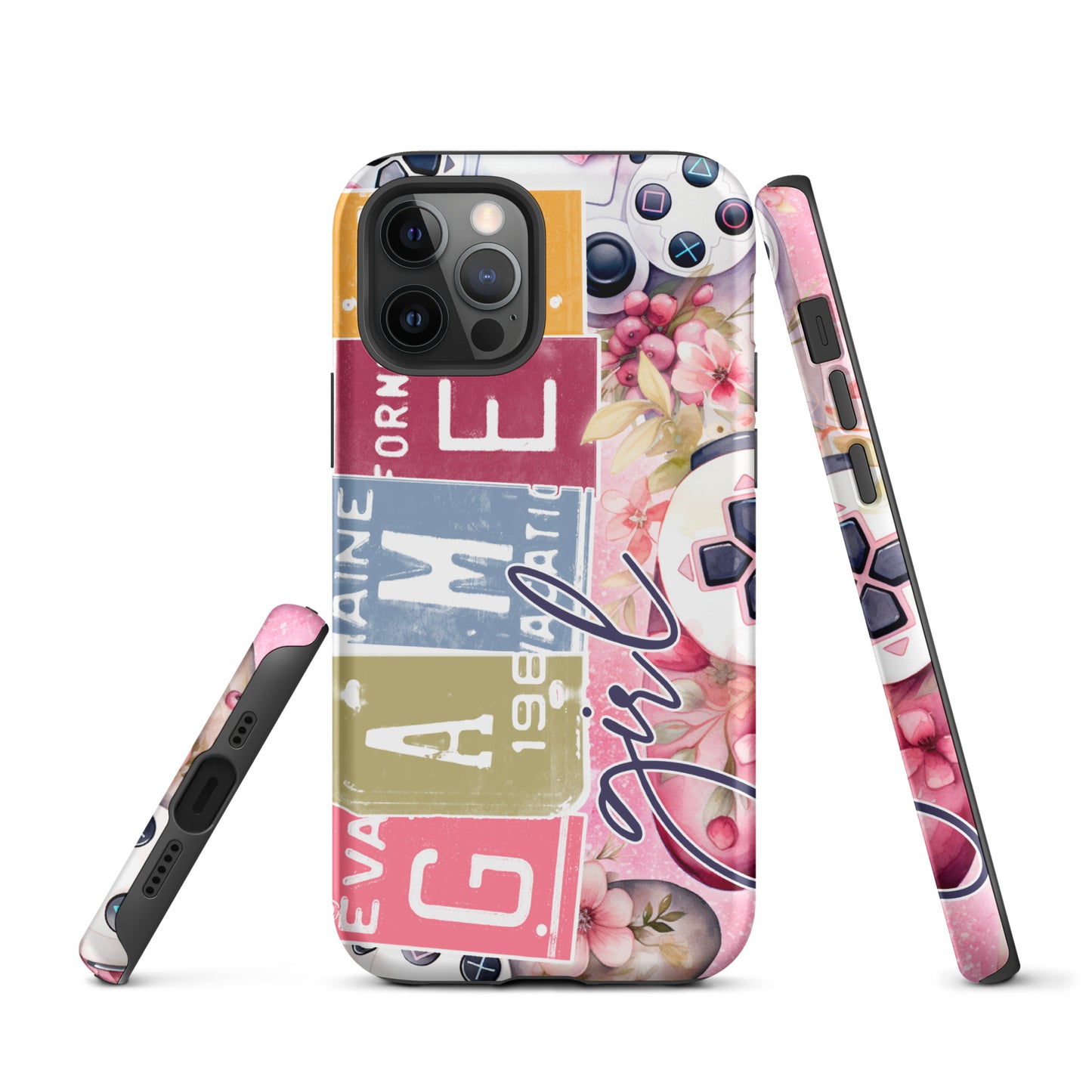 Tough Case for iPhone® - Gamer - Pink