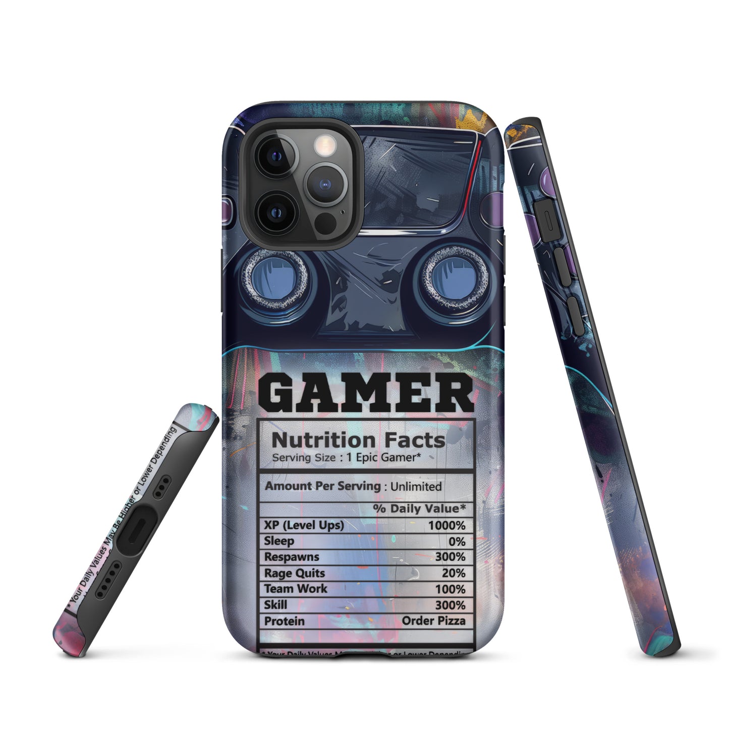 Tough Case for iPhone® - Gamer - Blue