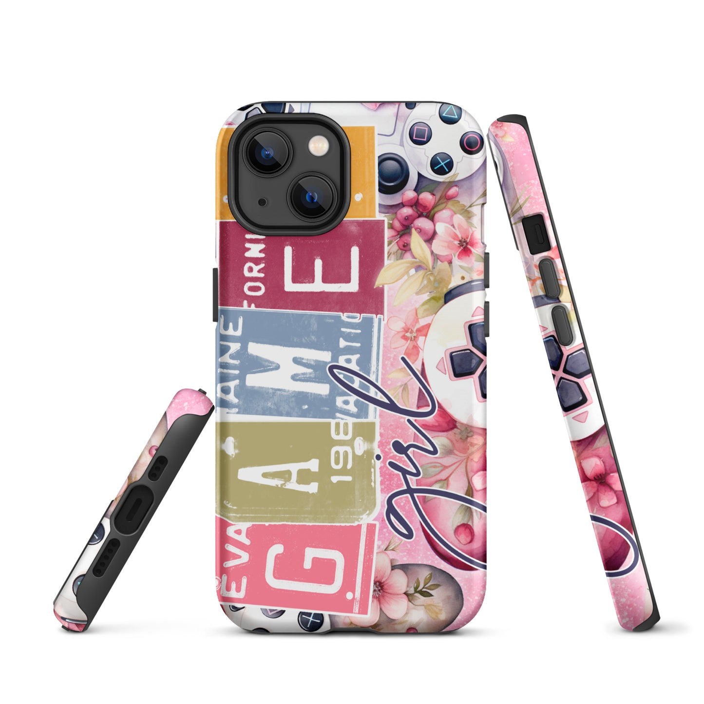 Tough Case for iPhone® - Gamer - Pink