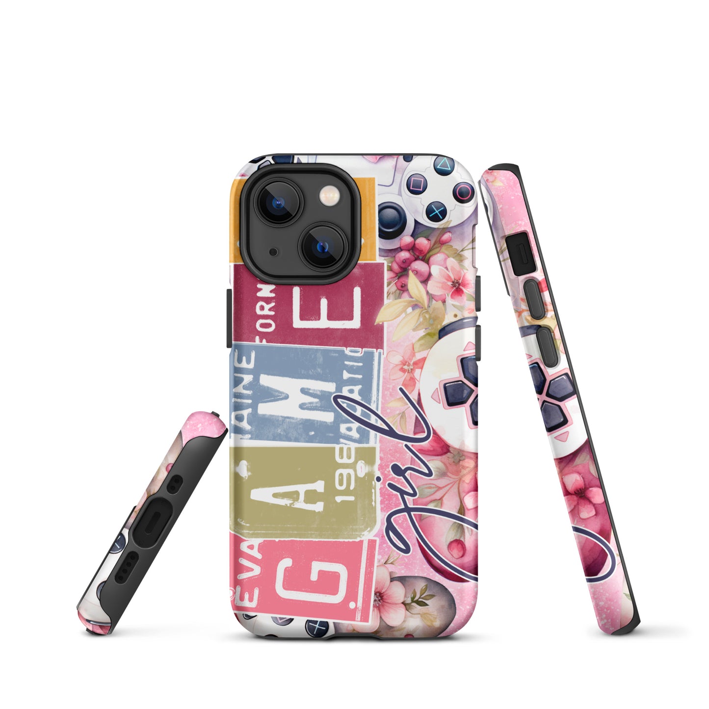 Tough Case for iPhone® - Gamer - Pink