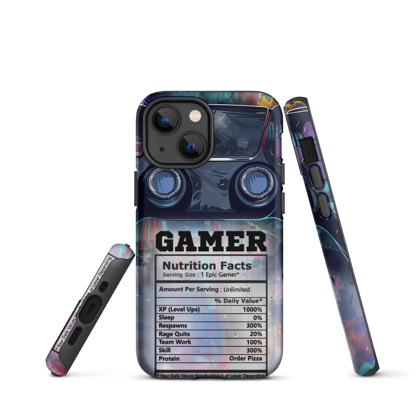 Tough Case for iPhone® - Gamer - Blue
