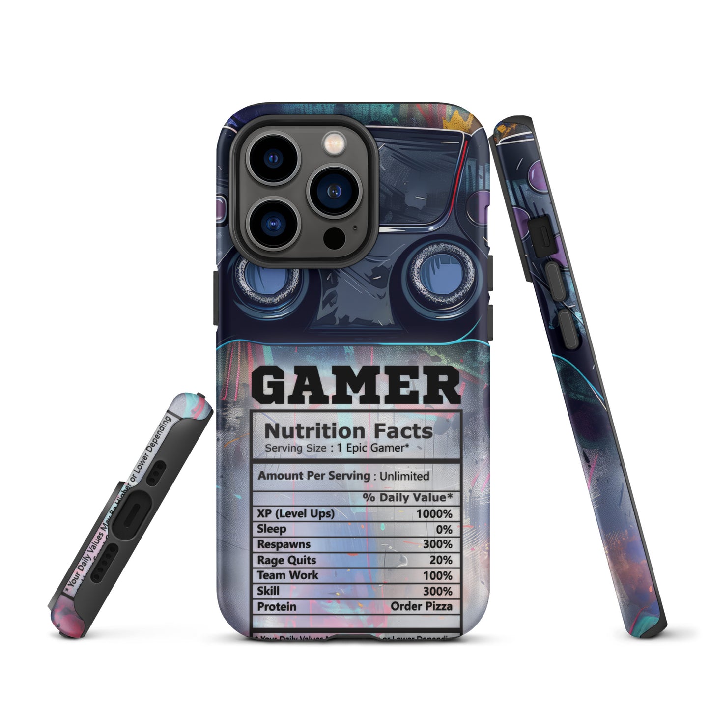 Tough Case for iPhone® - Gamer - Blue