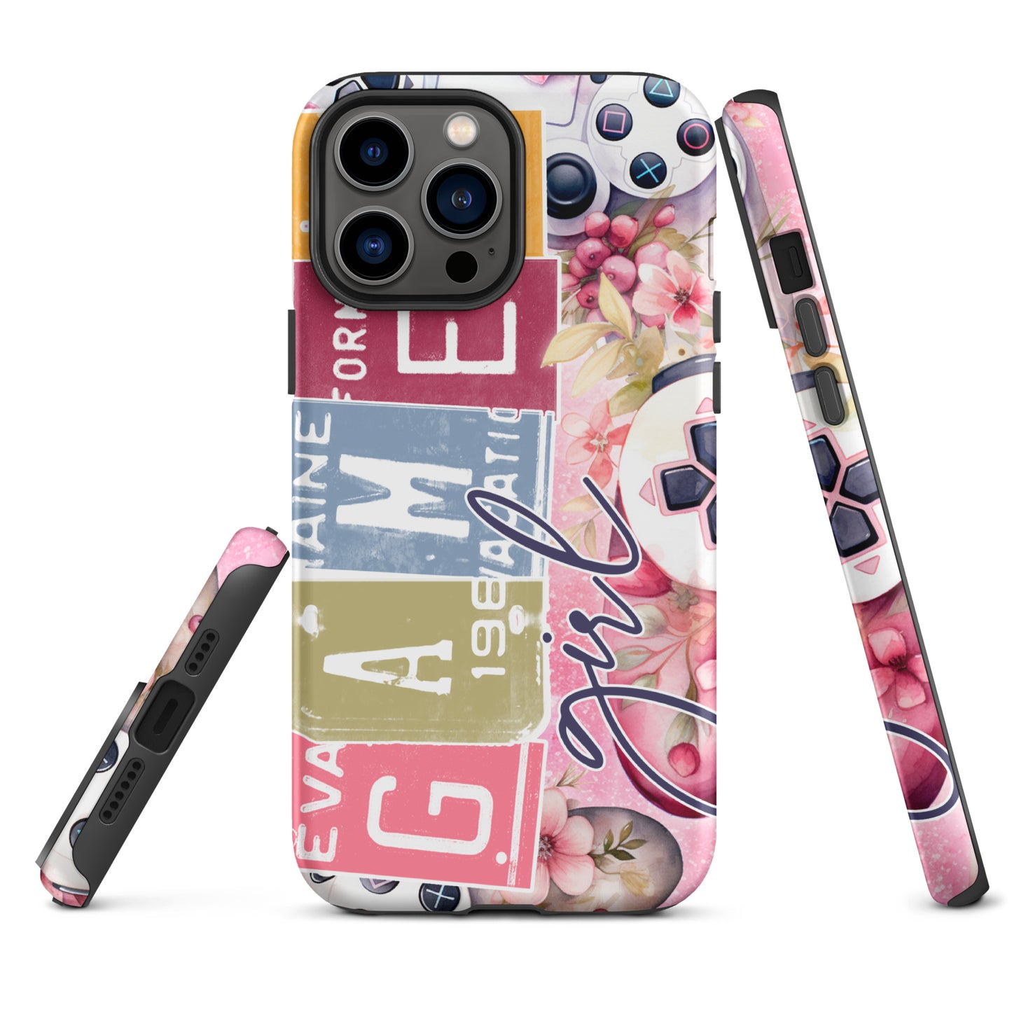 Tough Case for iPhone® - Gamer - Pink