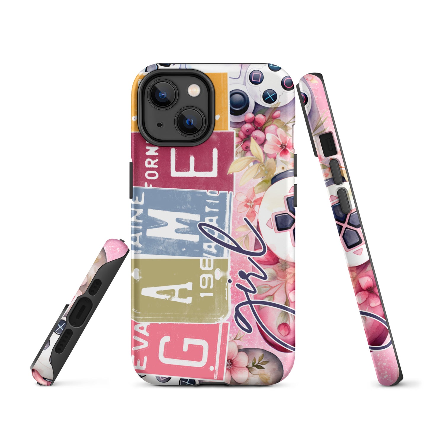 Tough Case for iPhone® - Gamer - Pink