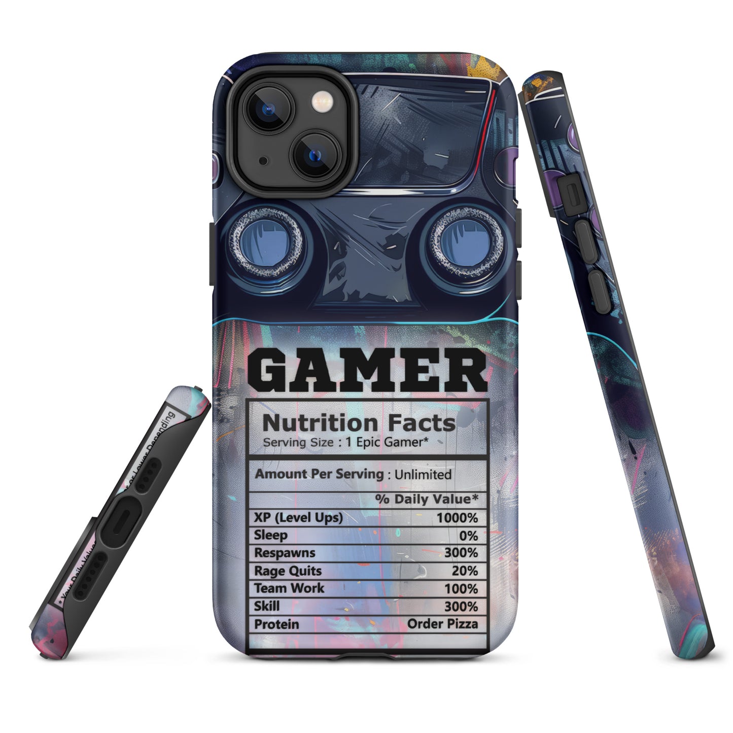Tough Case for iPhone® - Gamer - Blue