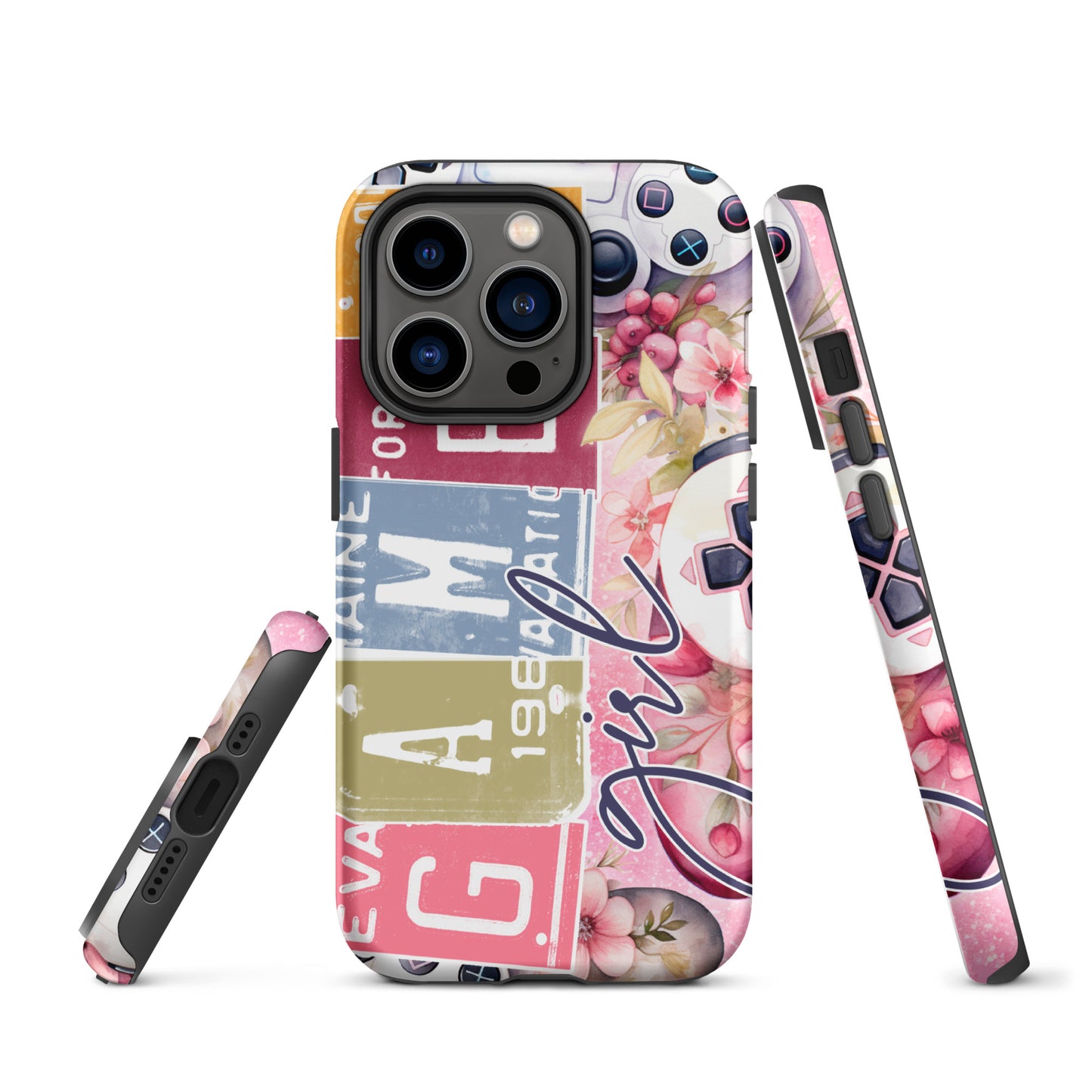 Tough Case for iPhone® - Gamer - Pink