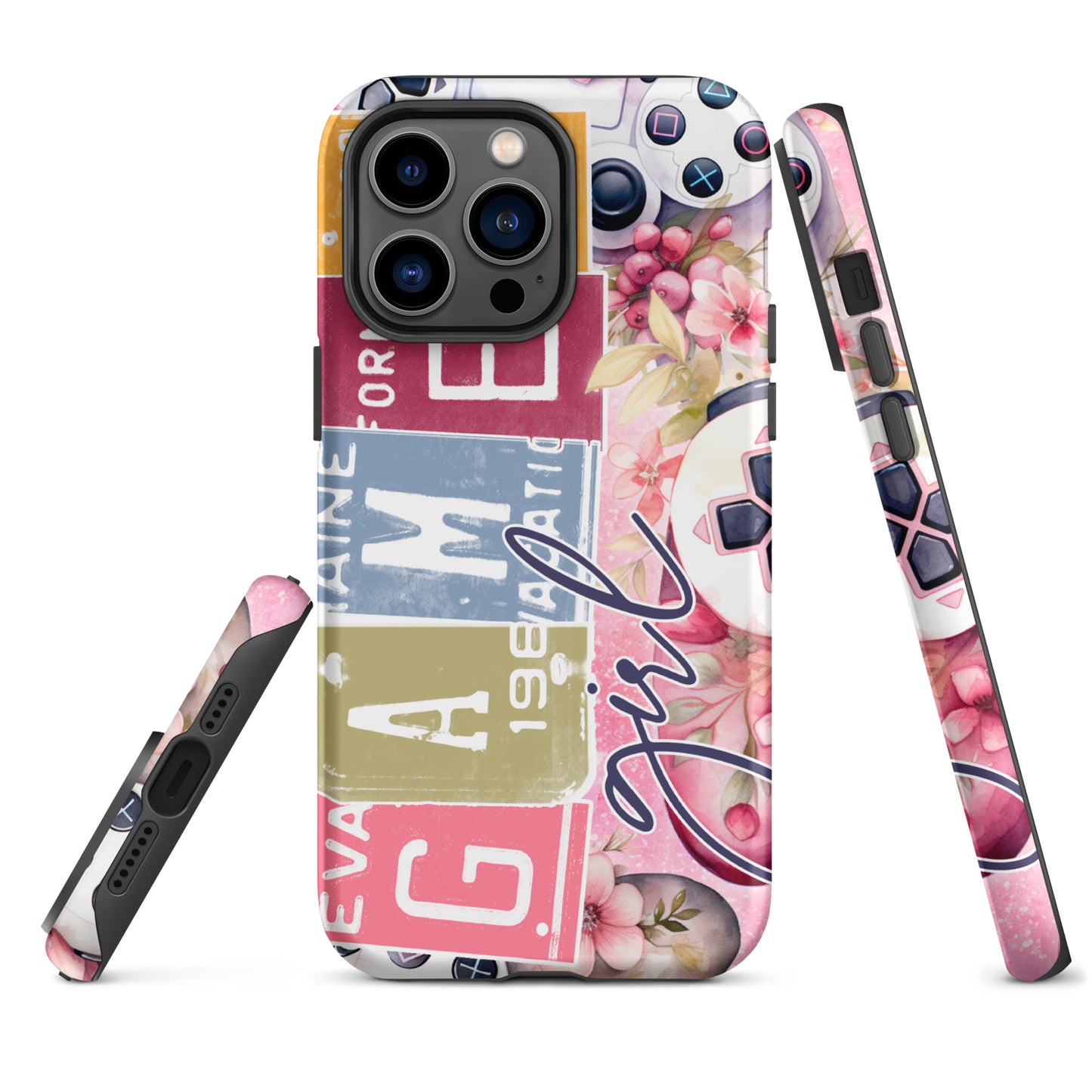 Tough Case for iPhone® - Gamer - Pink