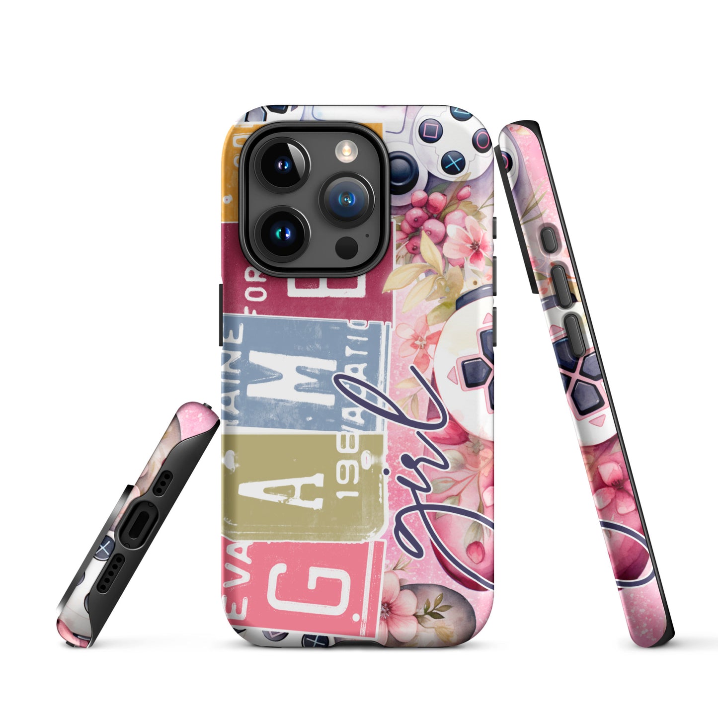 Tough Case for iPhone® - Gamer - Pink