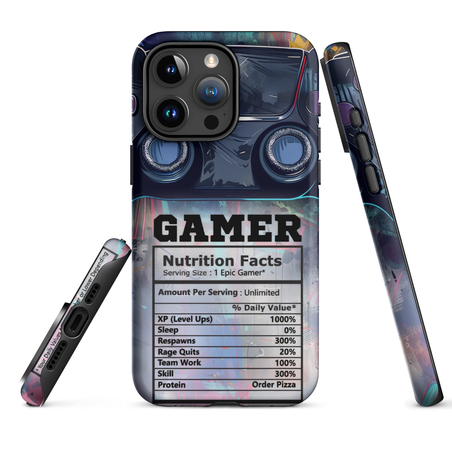 Tough Case for iPhone® - Gamer - Blue