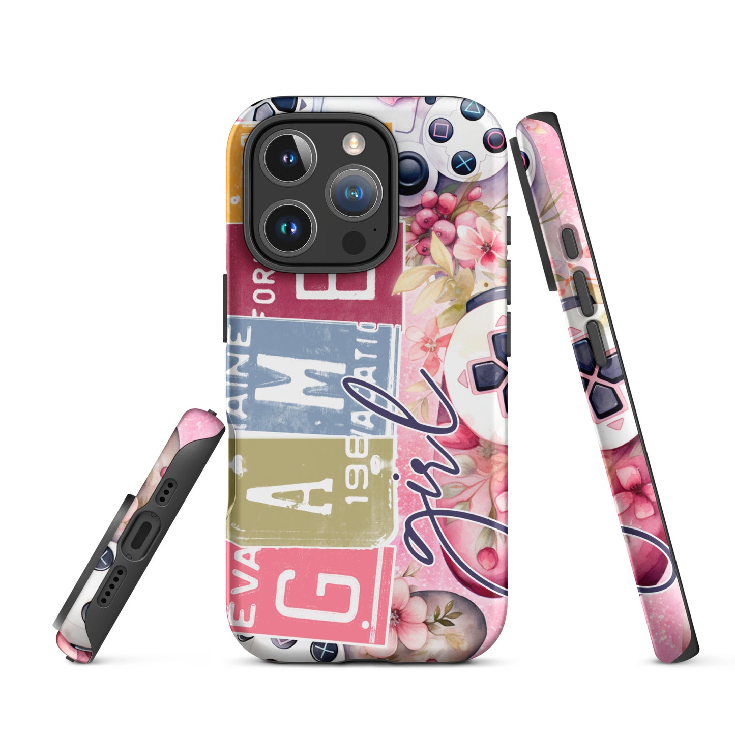 Tough Case for iPhone® - Gamer - Pink
