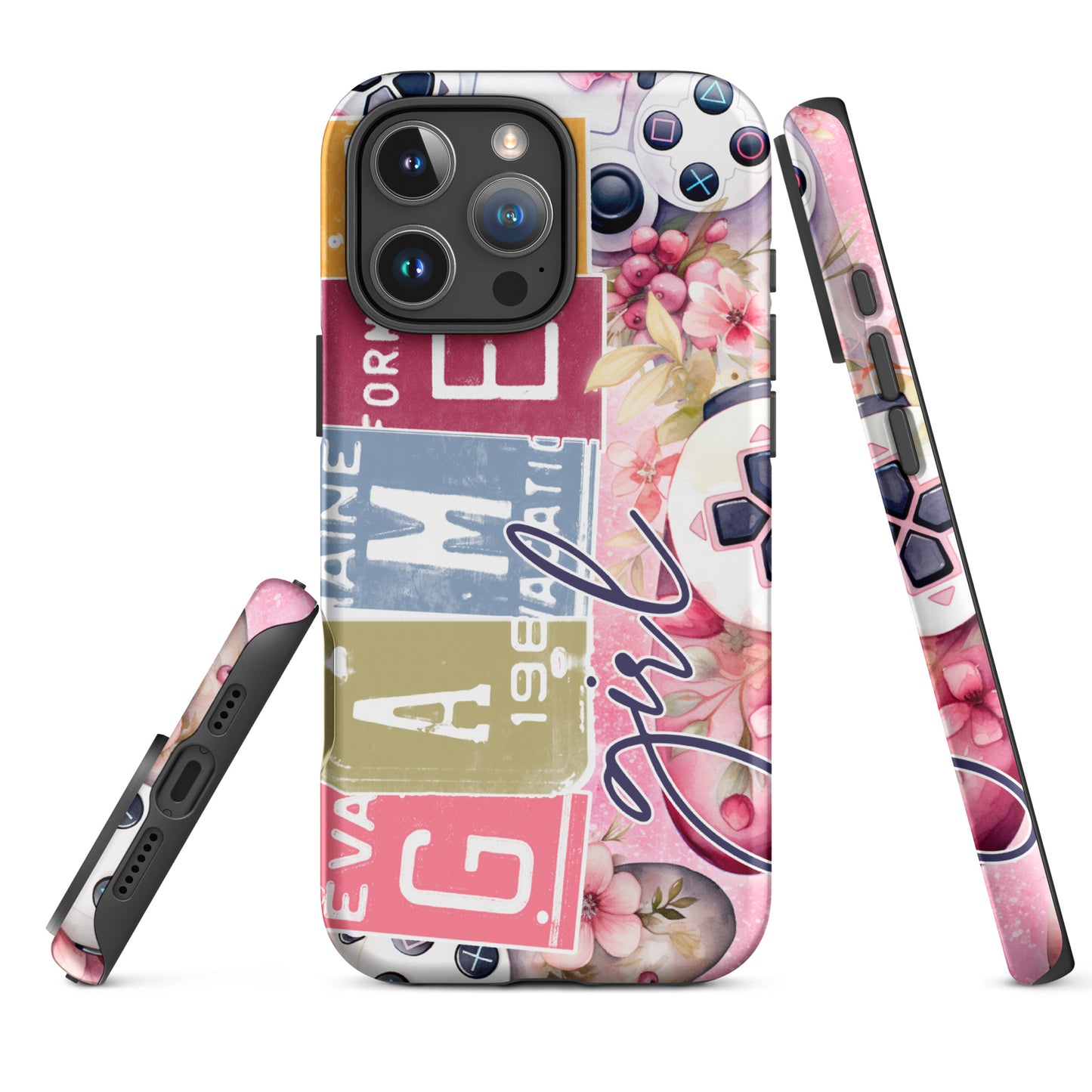 Tough Case for iPhone® - Gamer - Pink